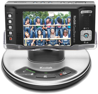 Kodak EasyShare V610 Dual Lens with optional Photo Frame Dock 2